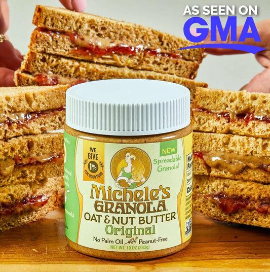 Michele's Original Oat & Nut Butter - as seen on Good Morning America