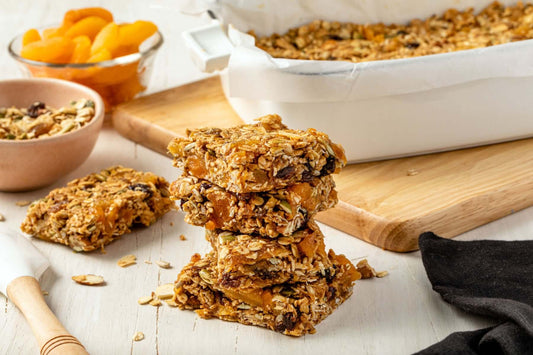 Back to Breakfast - a collection of recipe ideas including Toasted Muesli Apricot Almond Bars