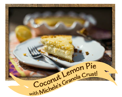 Pi Day Pie Recipe: Coconut Lemon Pie with Granola Crust