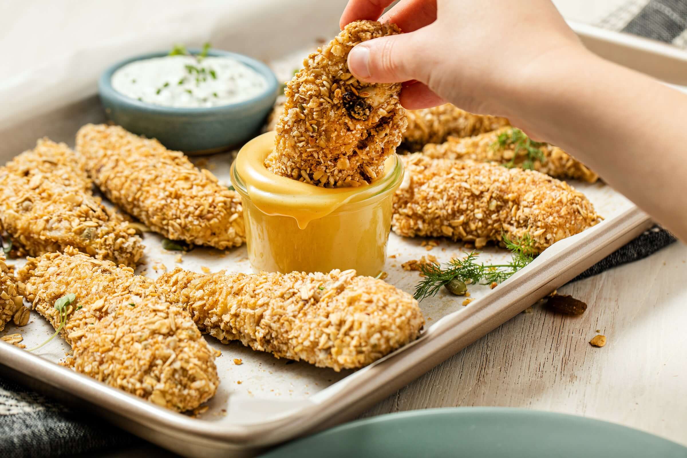 Muesli Crusted Tenders
