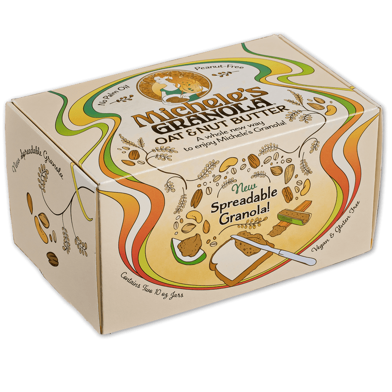 Michele's Granola Oat & Nut Butter custom box 