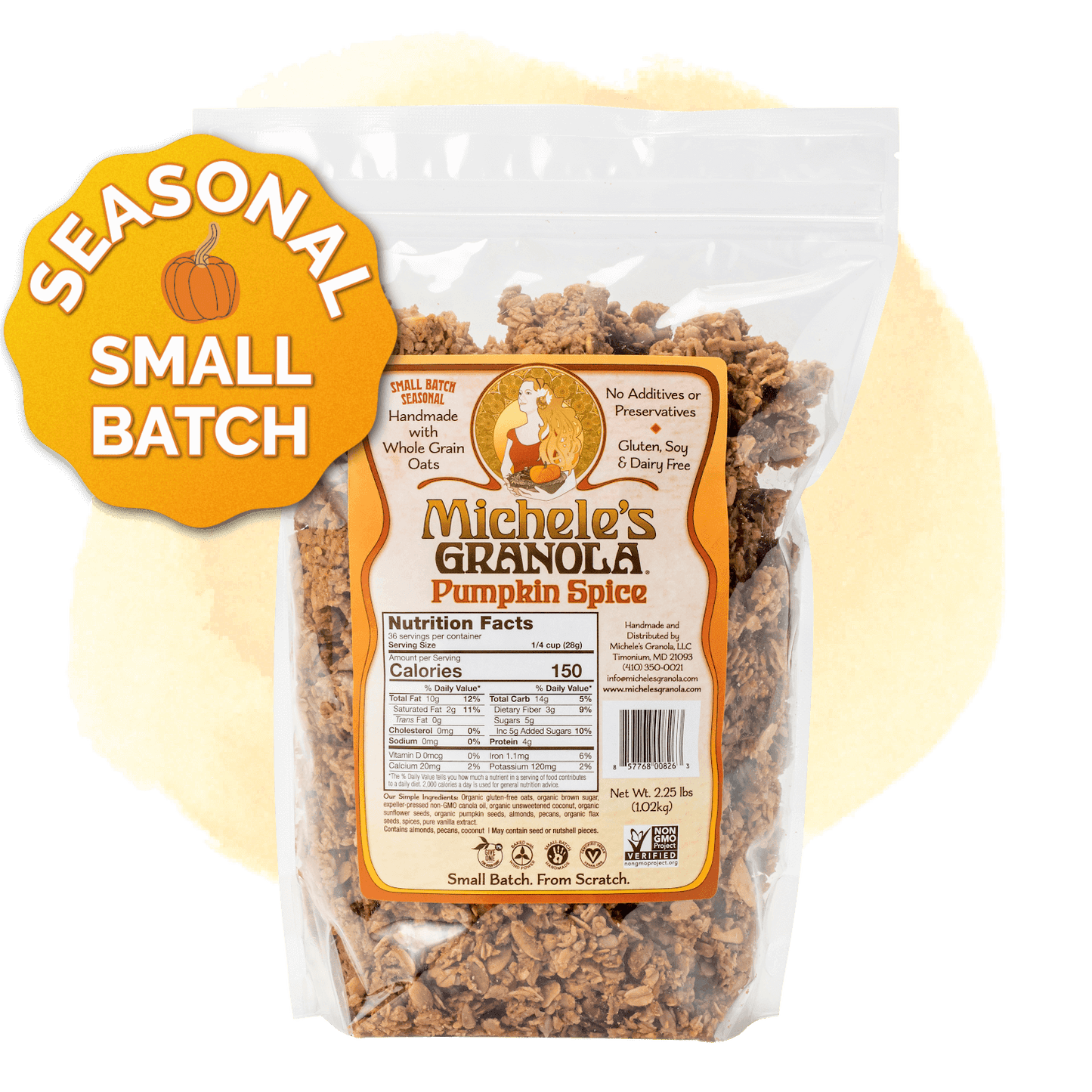 Michele's Pumpkin Spice Granola Bulk Bag