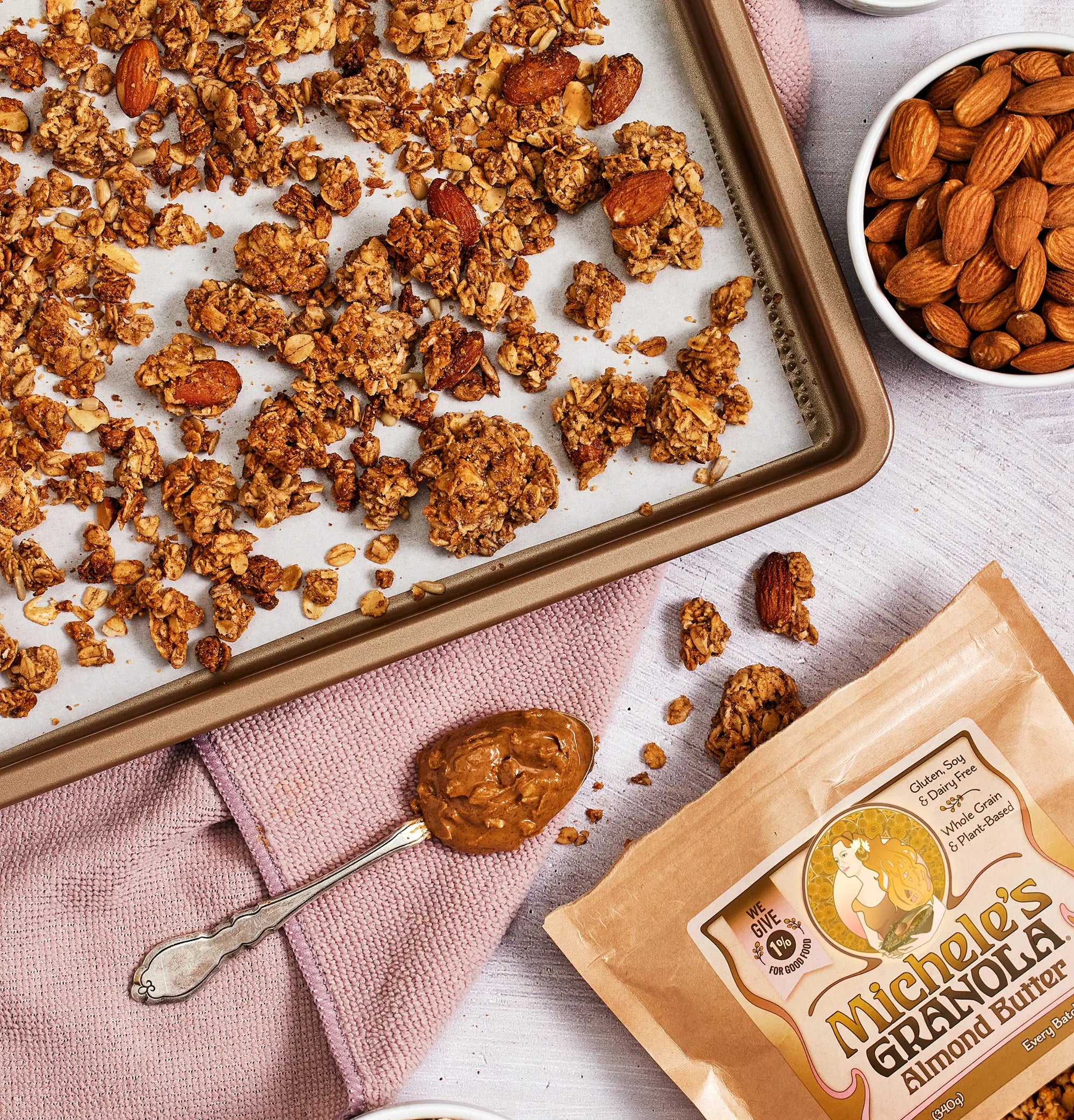 Almond Butter Granola