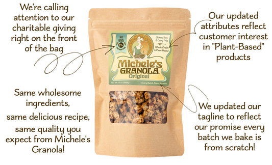Michele's Granola New Label