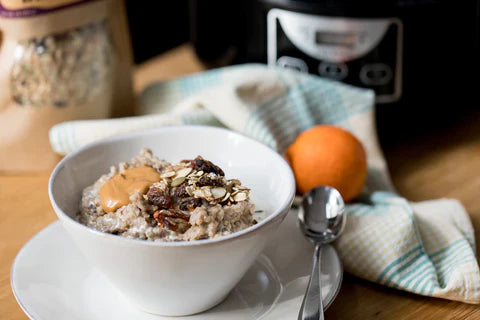 Recipe: Slow Cooker Oatmeal with Toasted Muesli