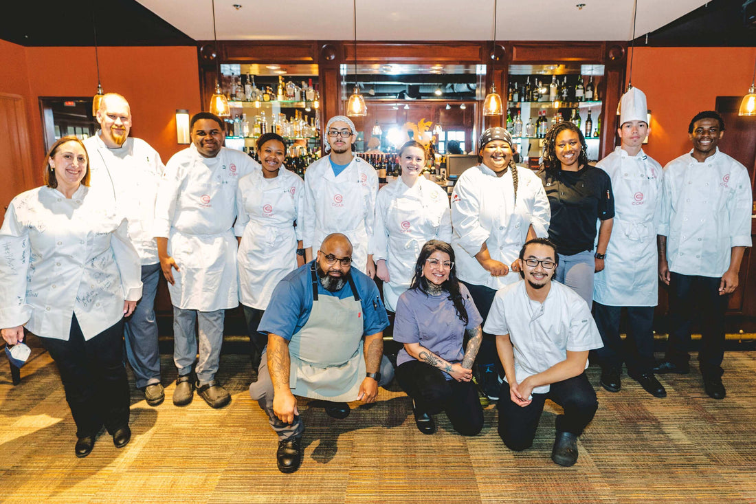 C-CAP Philadelphia team, beneficiary of Give One for Good Food 