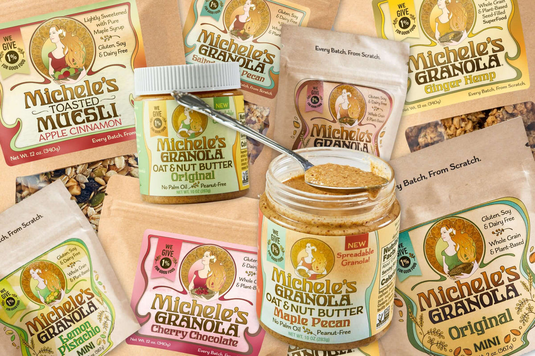 Michele's Granola Mother's Day Gift Guide - Toasted Muesli, Granola and granola butter