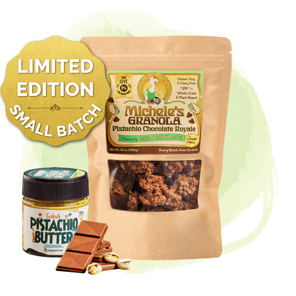 Michele's Pistachio Chocolate Royale Granola 12oz bag