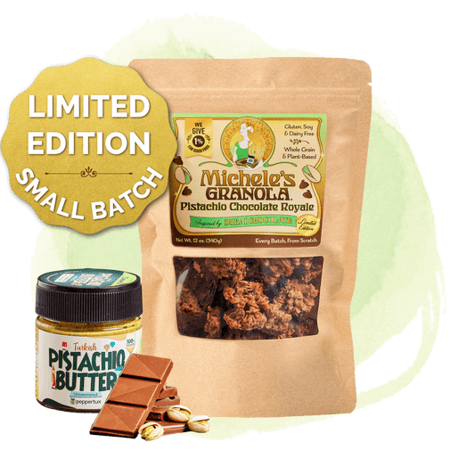 Michele's Pistachio Chocolate Royale Granola 12oz bag