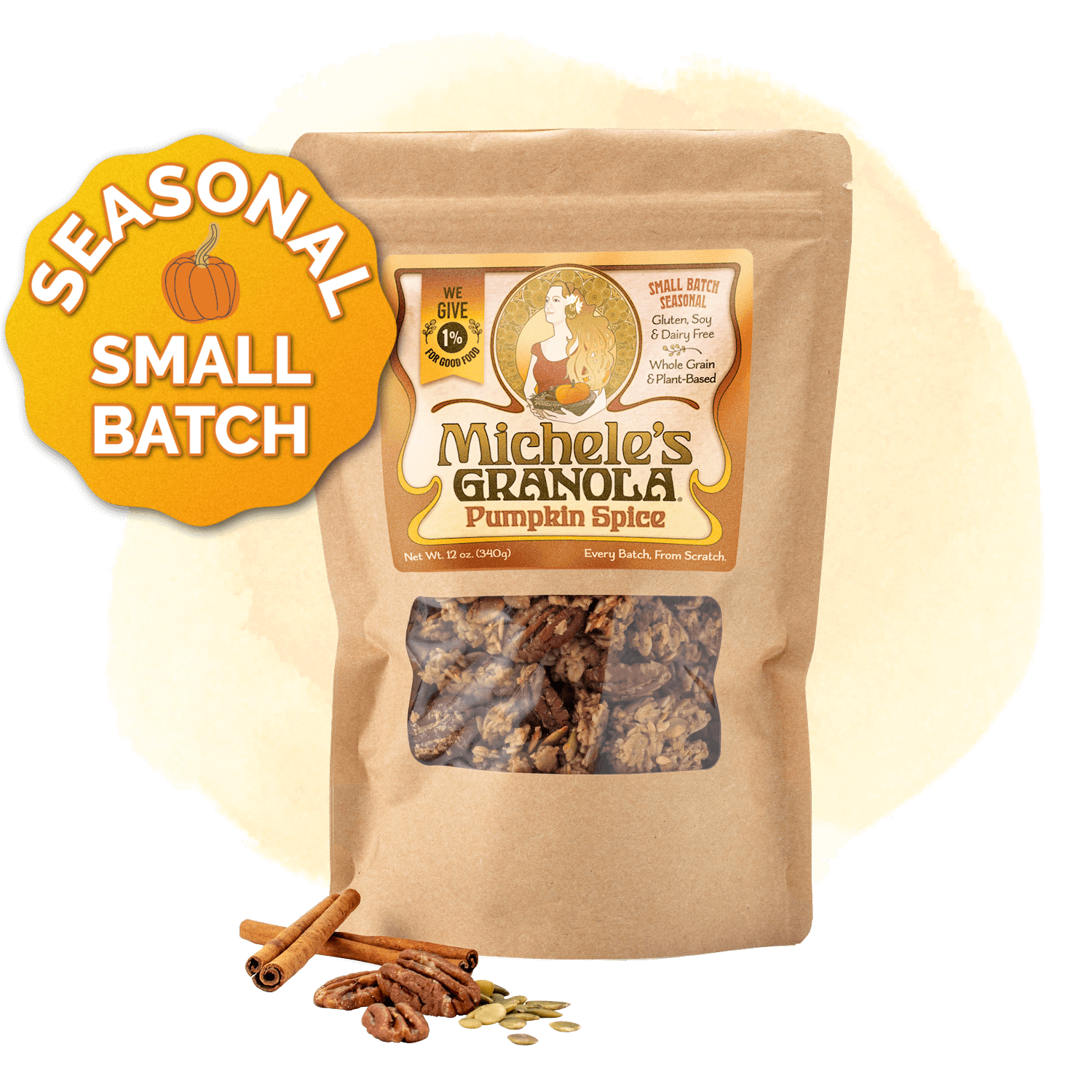 Michele's Pumpkin Spice Granola 12oz bag