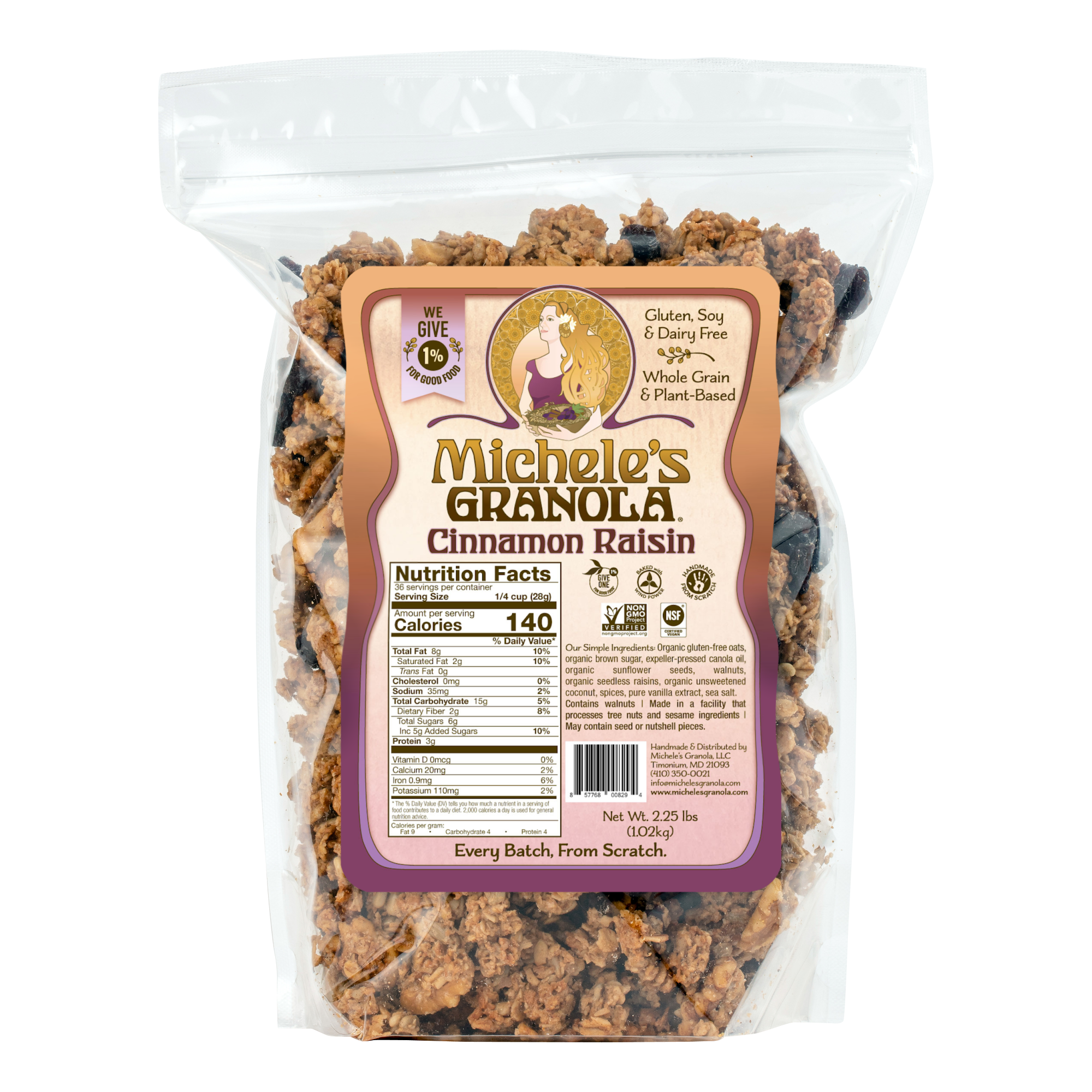 Cinnamon Raisin Granola
