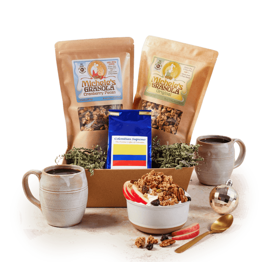 Better Breakfast Bundle with Coffee, Michele's Cranberry Pecan Granola and Original Granola