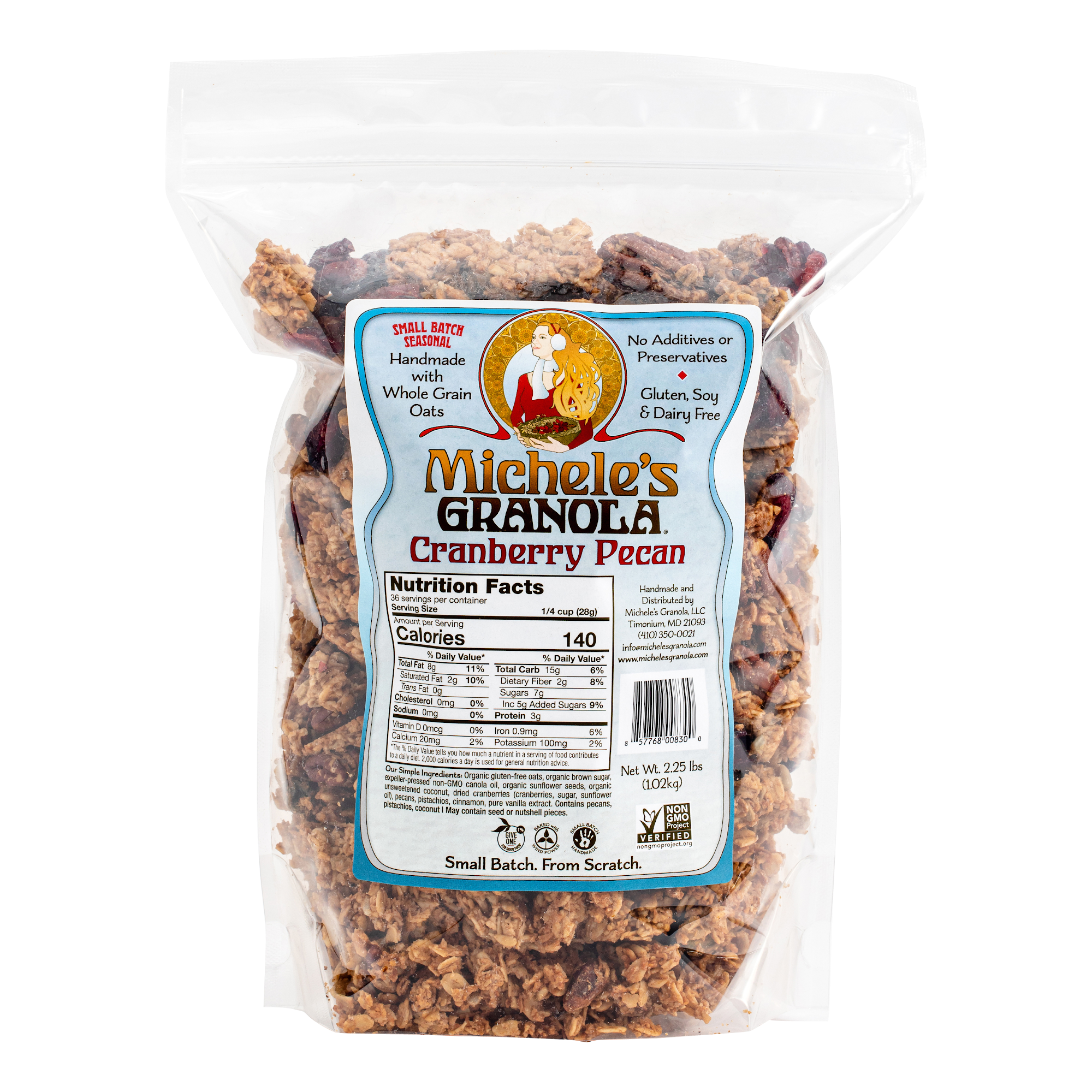 Cranberry Pecan Granola