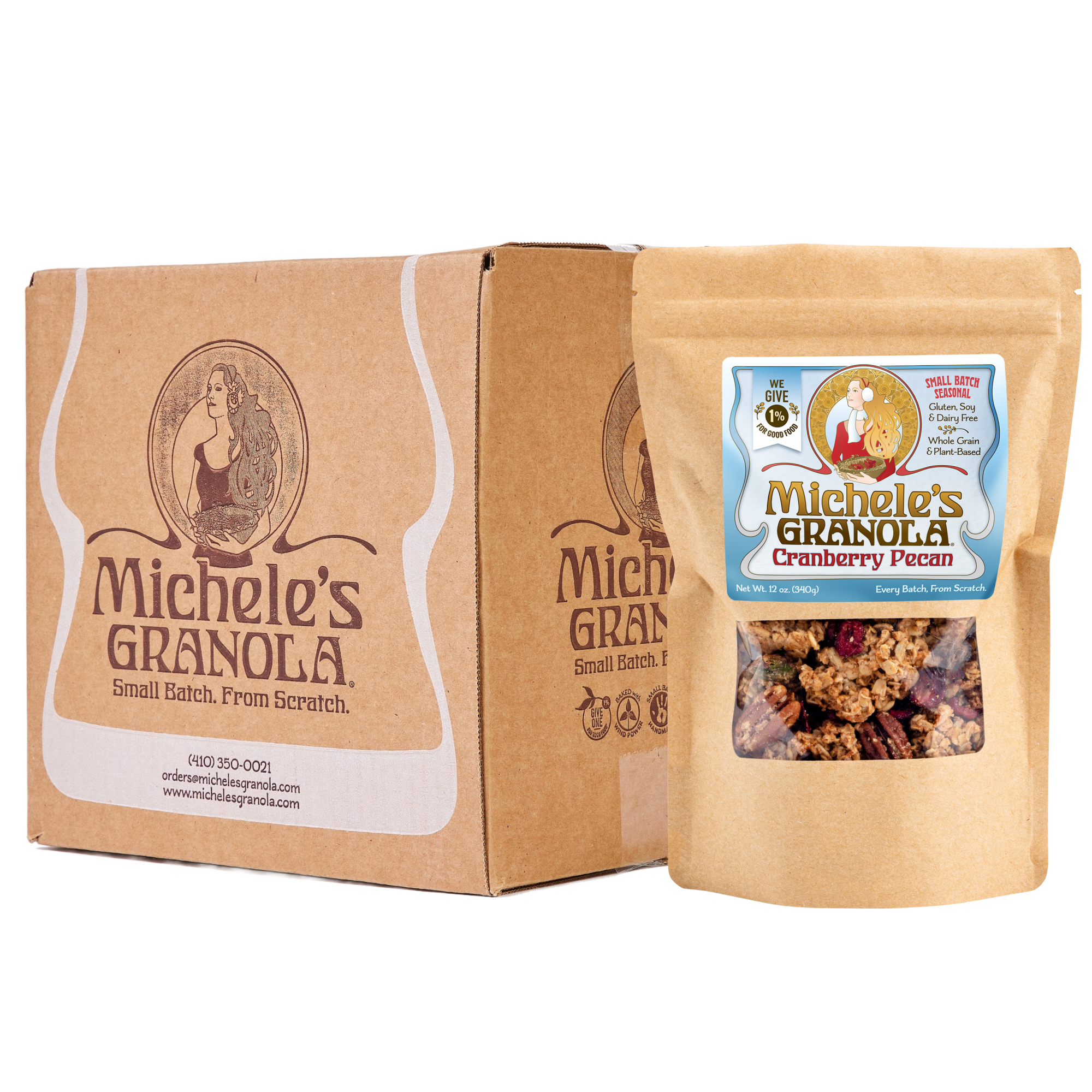 Cranberry Pecan Granola