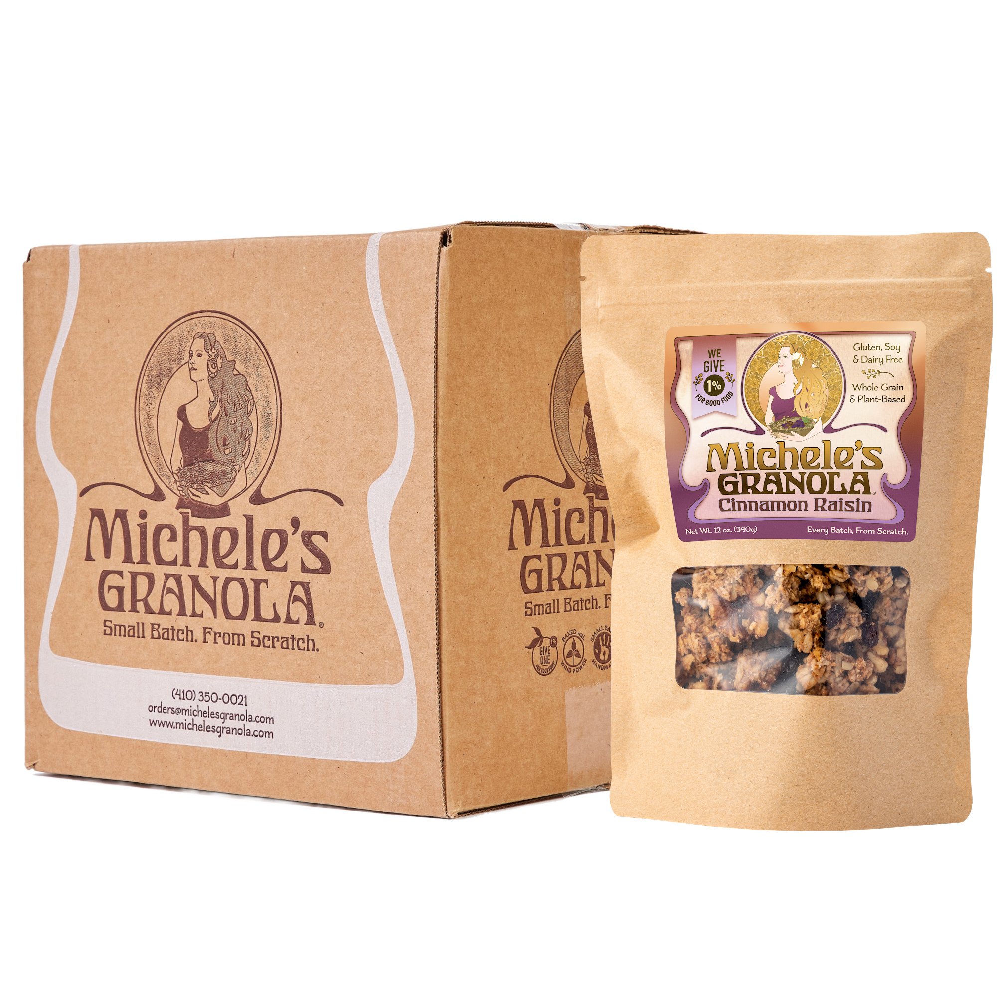 Cinnamon Raisin Granola