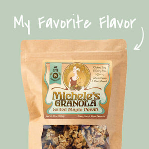 My favorite Michele's Granola variety is Salted Maple Pecan