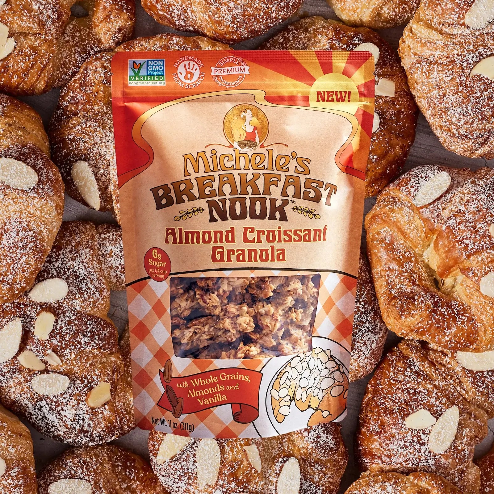 Breakfast Nook Almond Croissant Granola