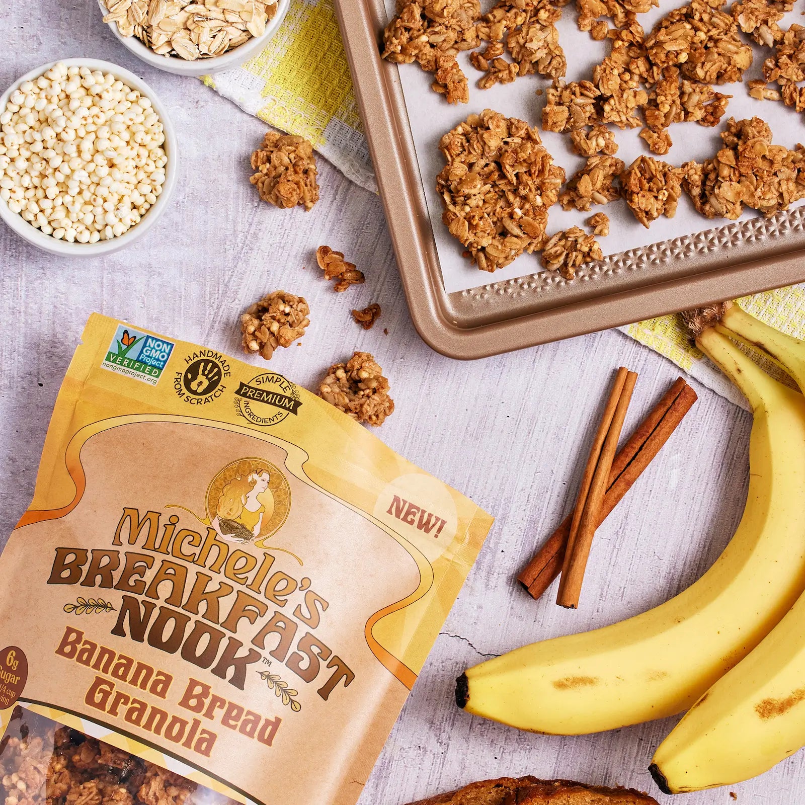 Breakfast Nook Banana Bread Granola