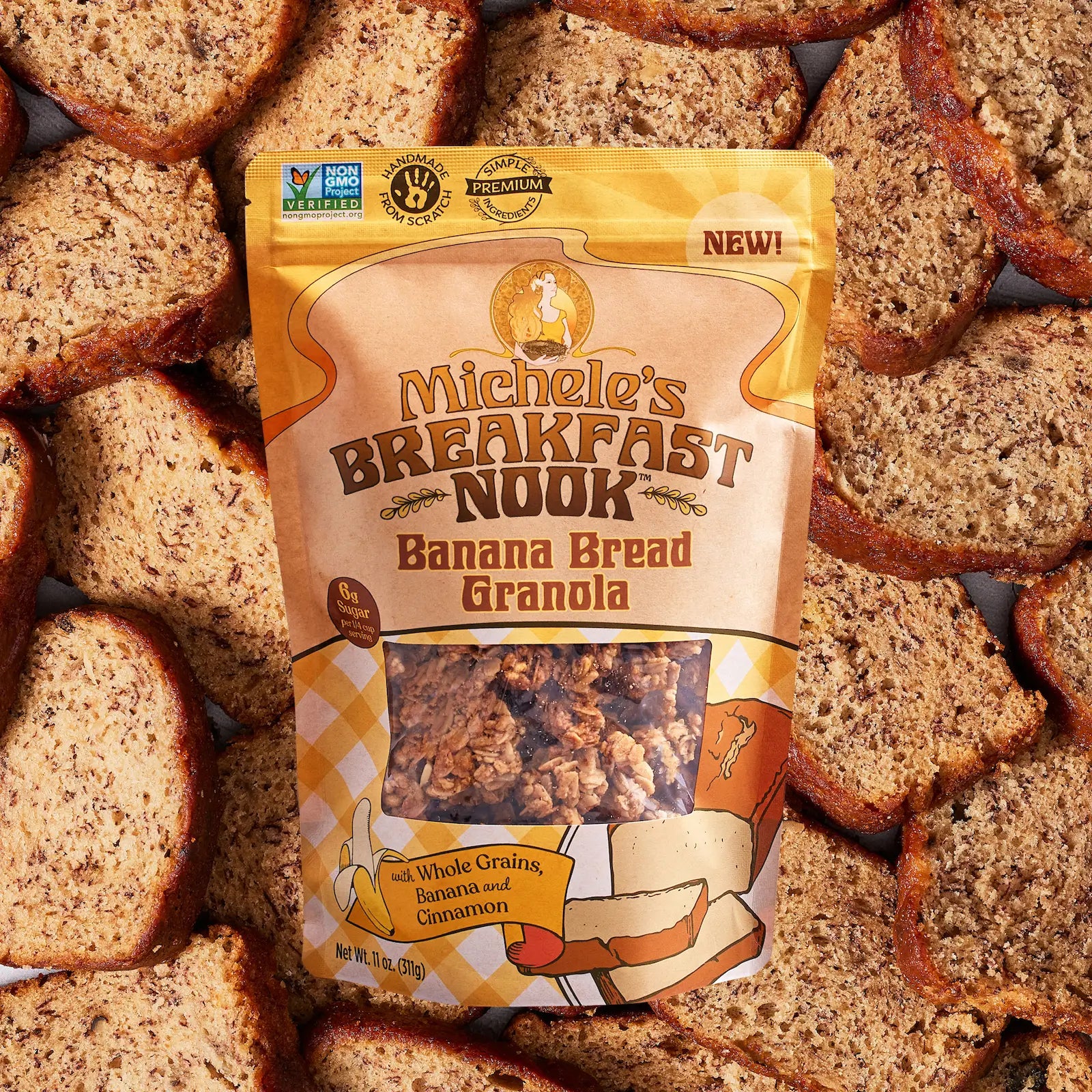 Breakfast Nook Banana Bread Granola