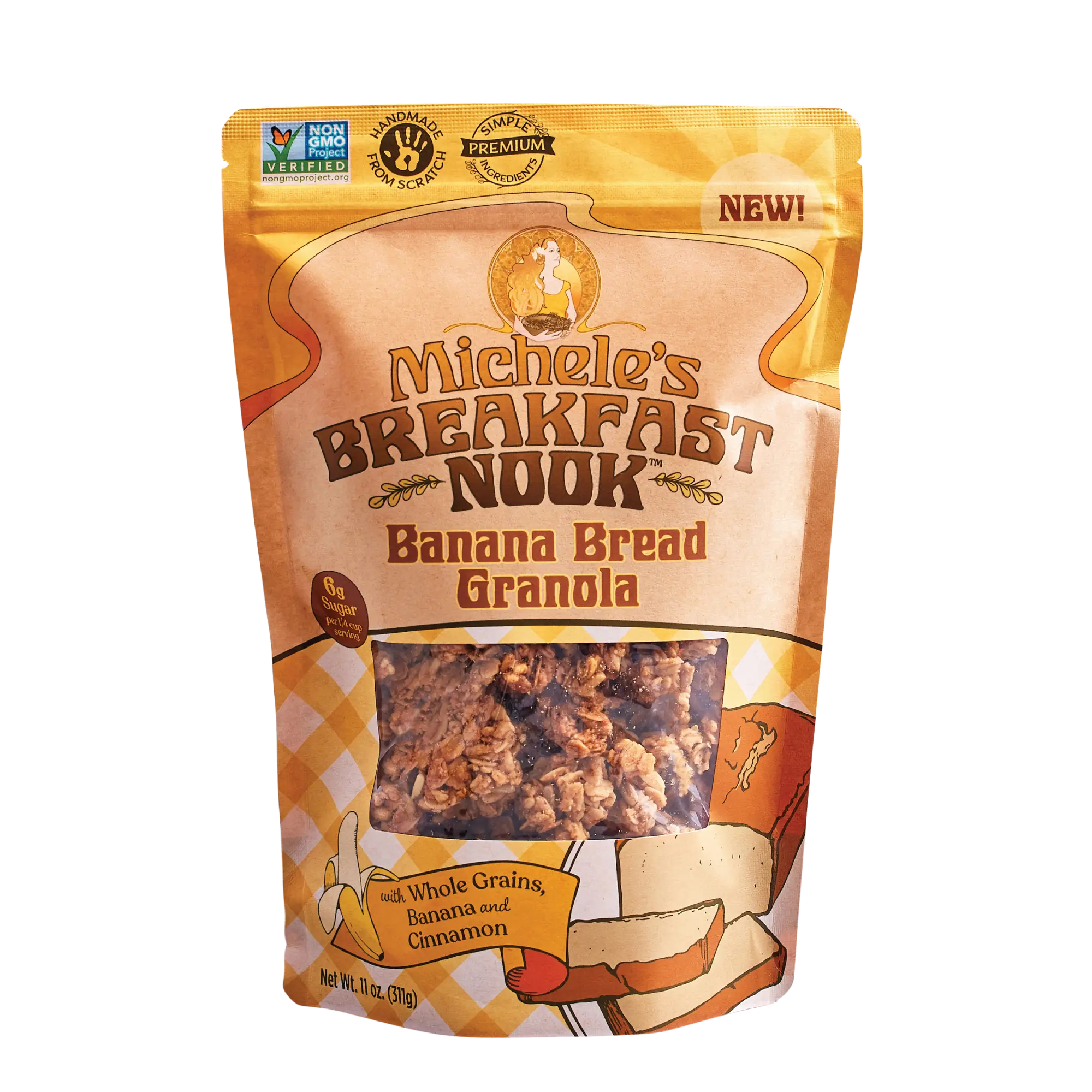 Breakfast Nook Banana Bread Granola