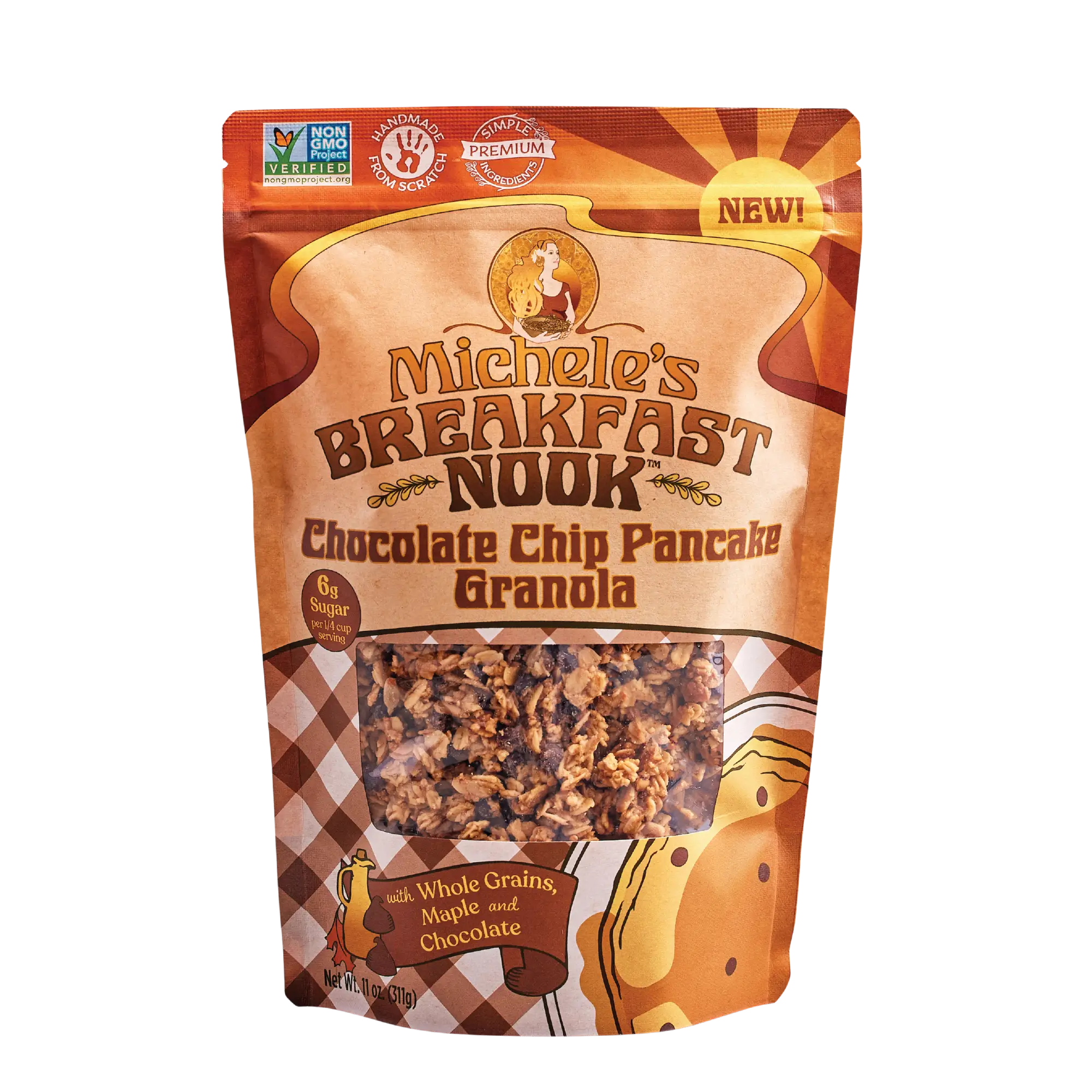 Breakfast Nook Chocolate Chip Pancake Granola