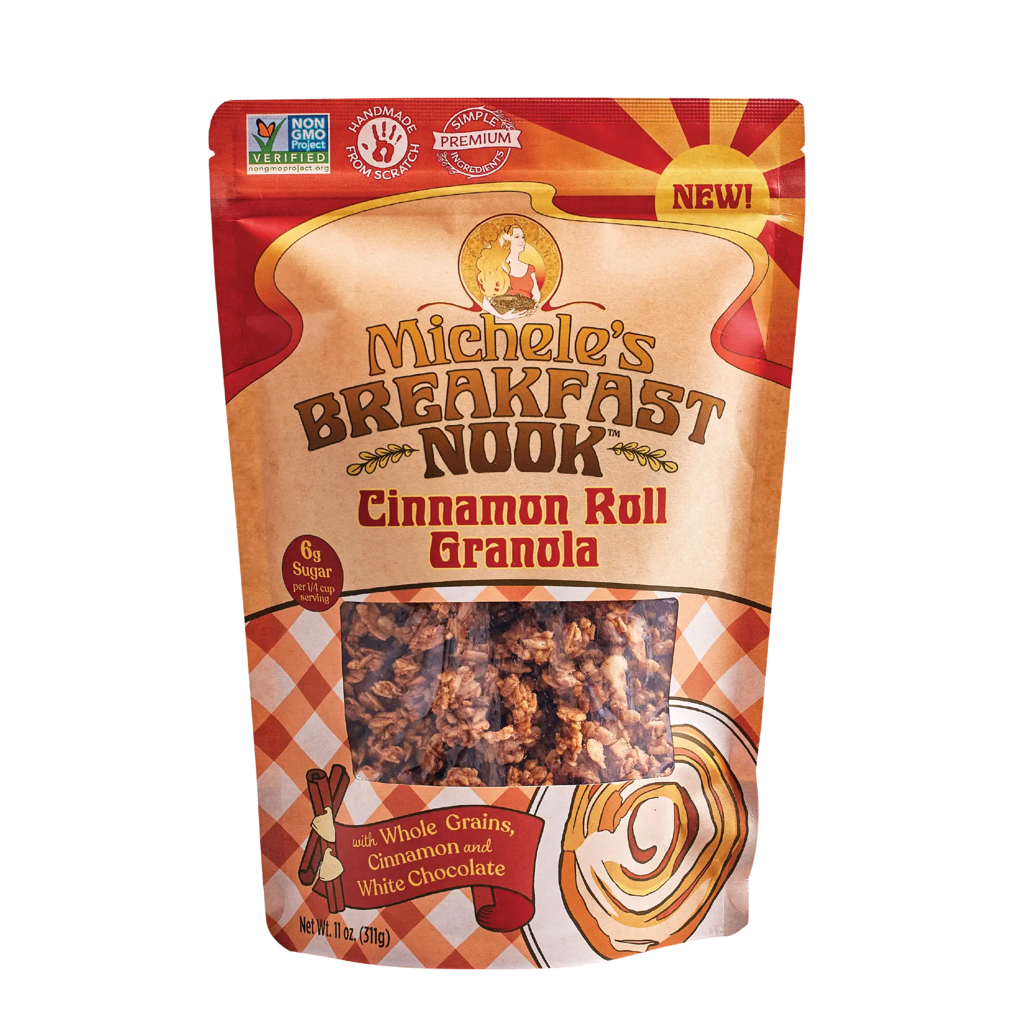 Breakfast Nook Cinnamon Roll Granola
