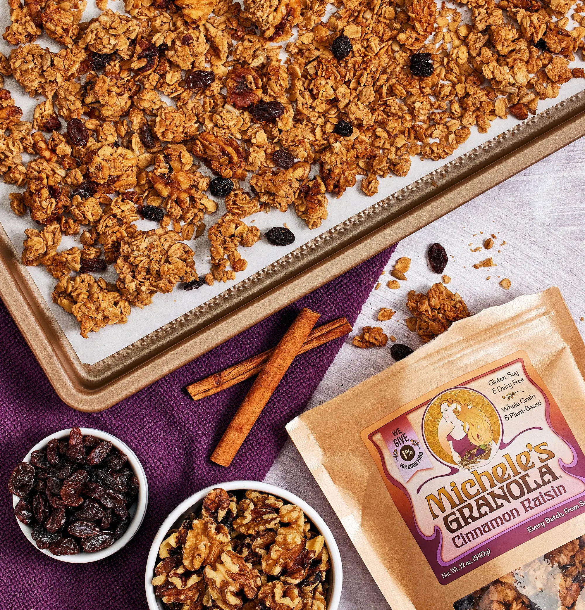 Cinnamon Raisin Granola