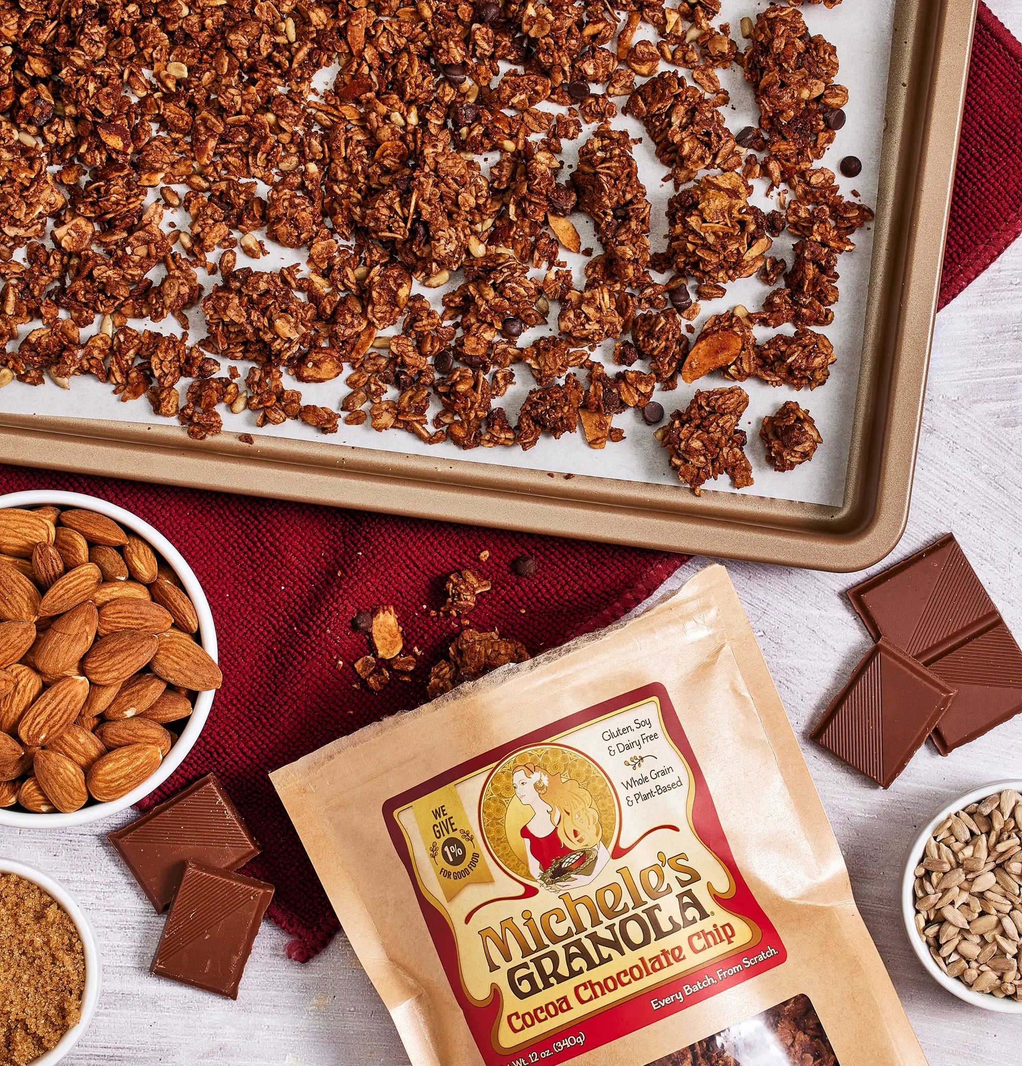 Cocoa Chocolate Chip Granola