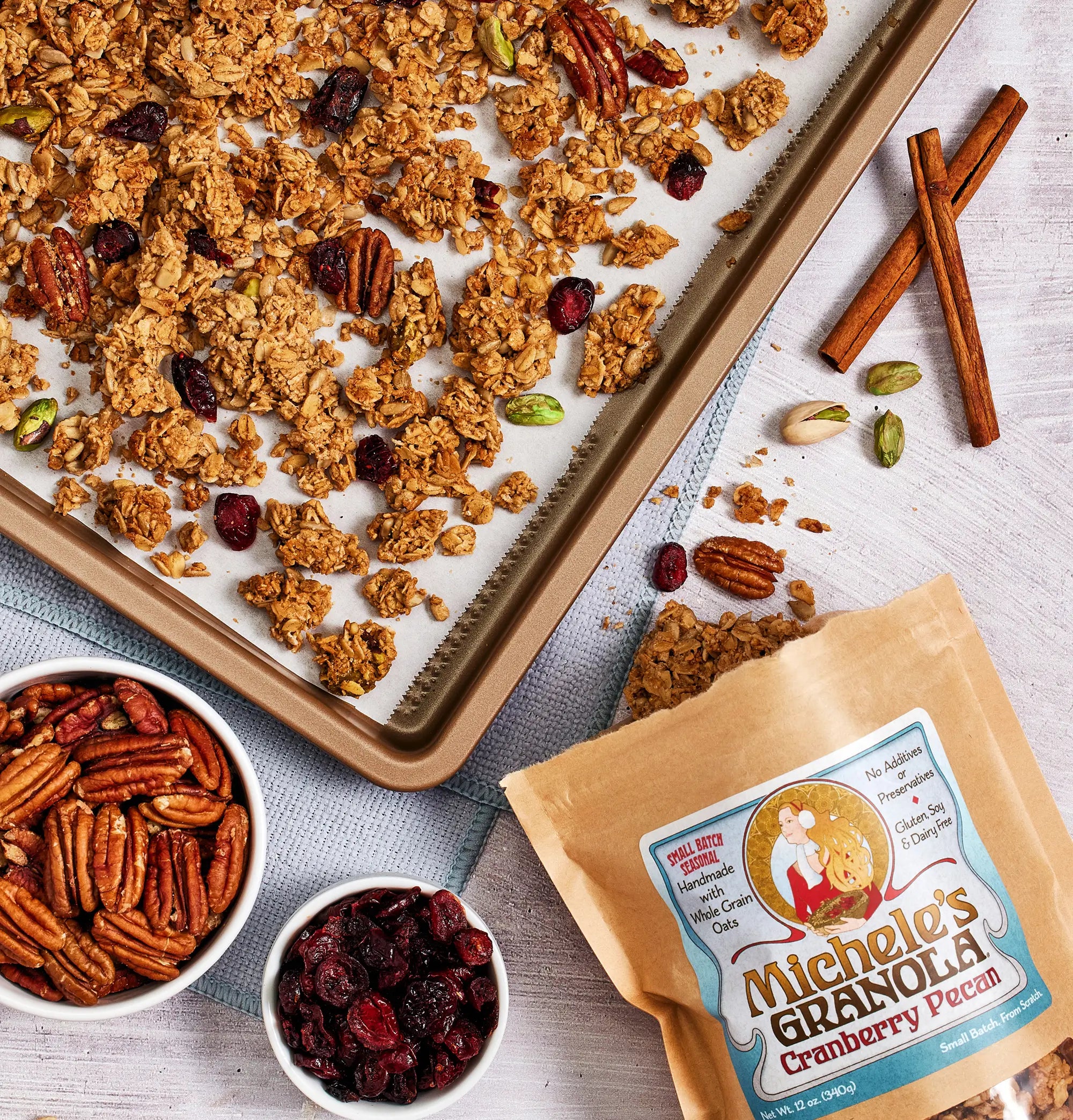 Cranberry Pecan Granola
