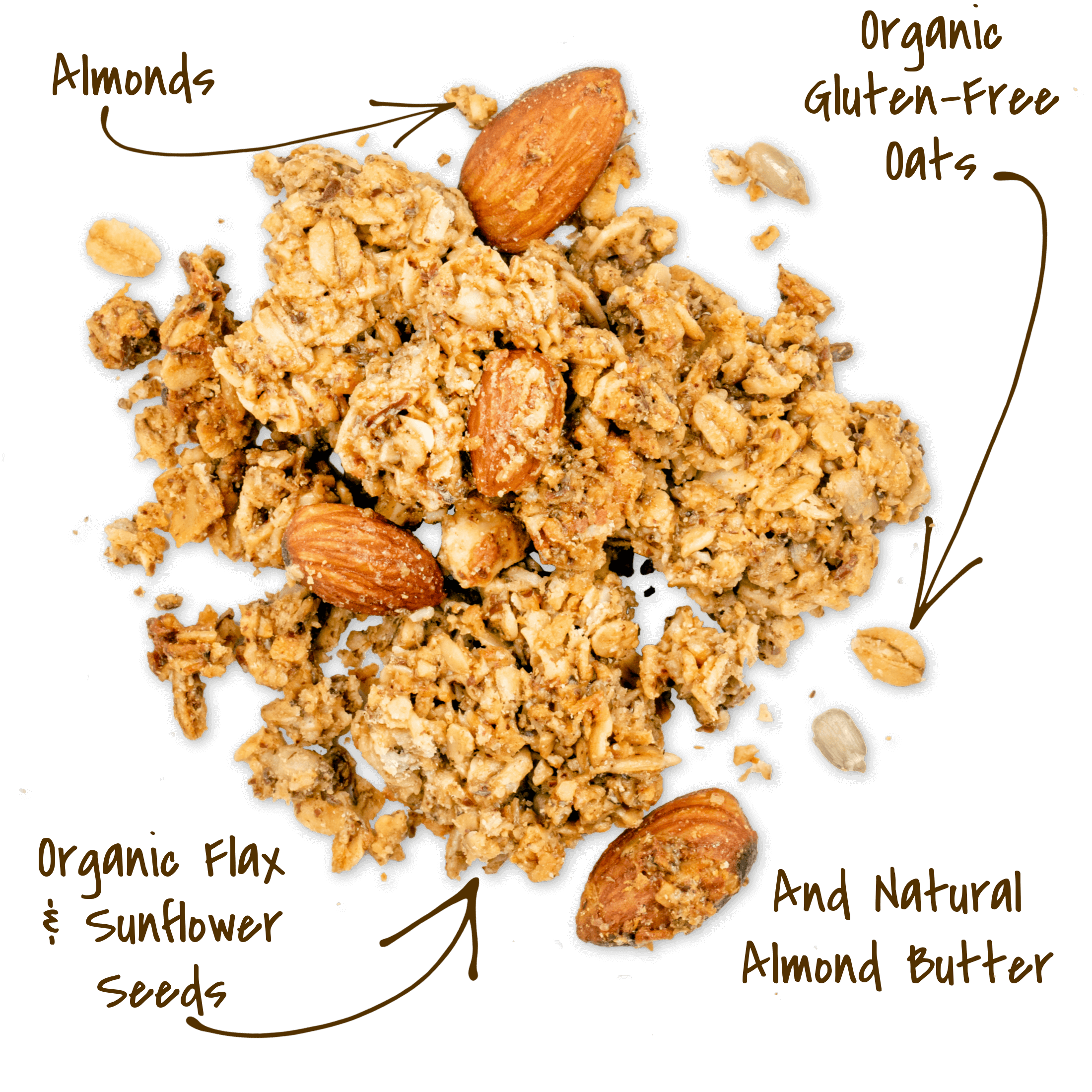 Michele's Almond Butter Granola clusters