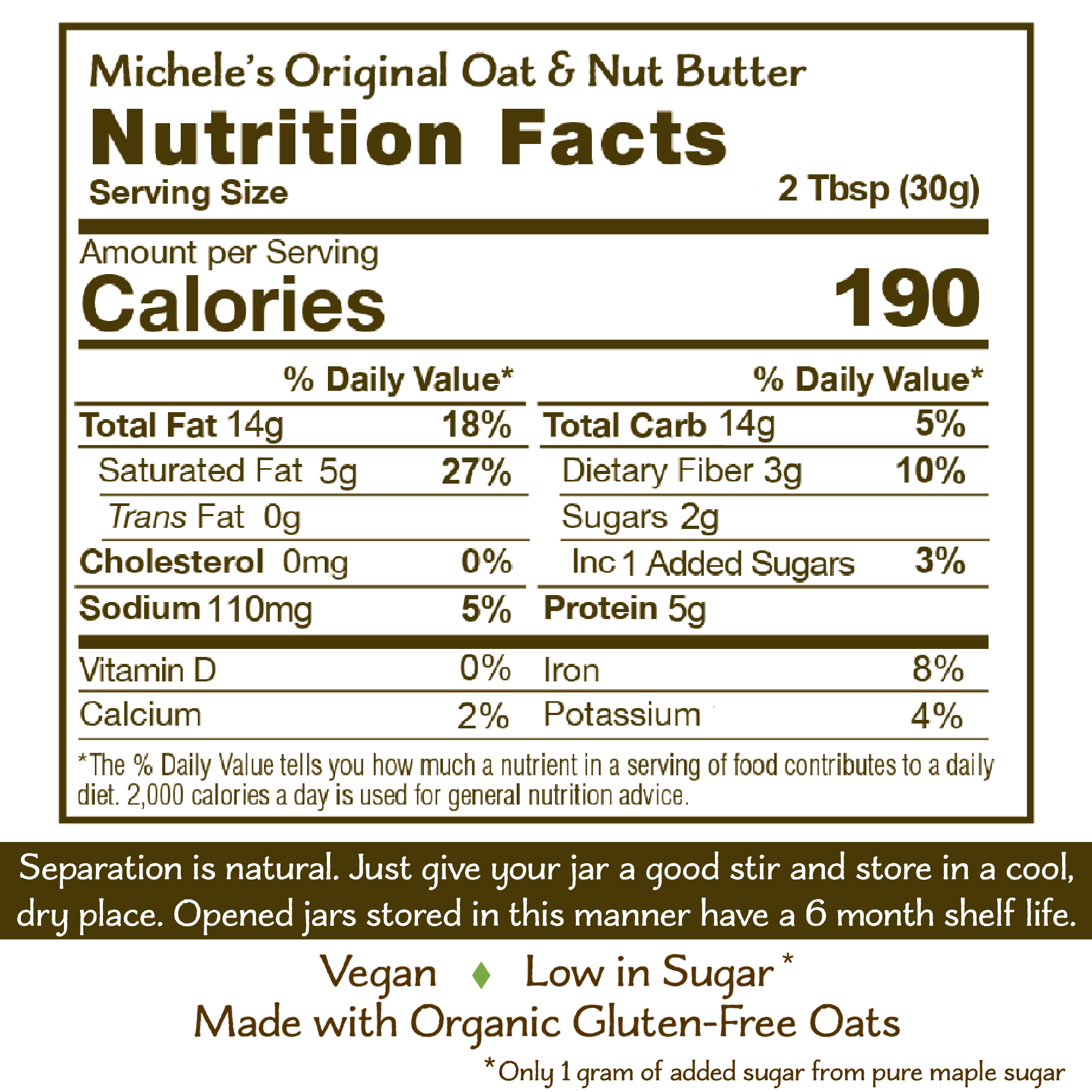 Original Oat & Nut Butter