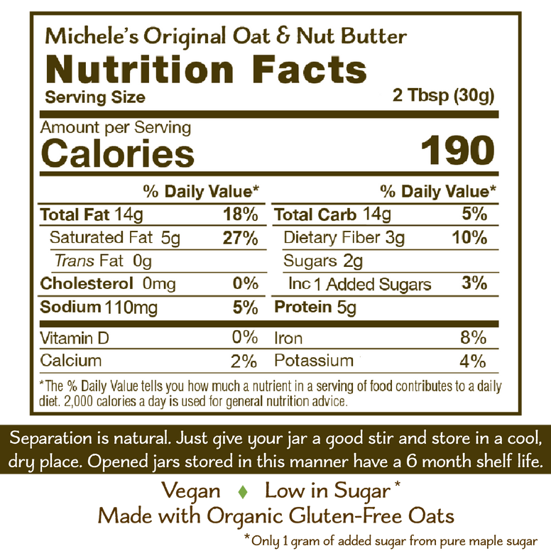 Original Oat & Nut Butter