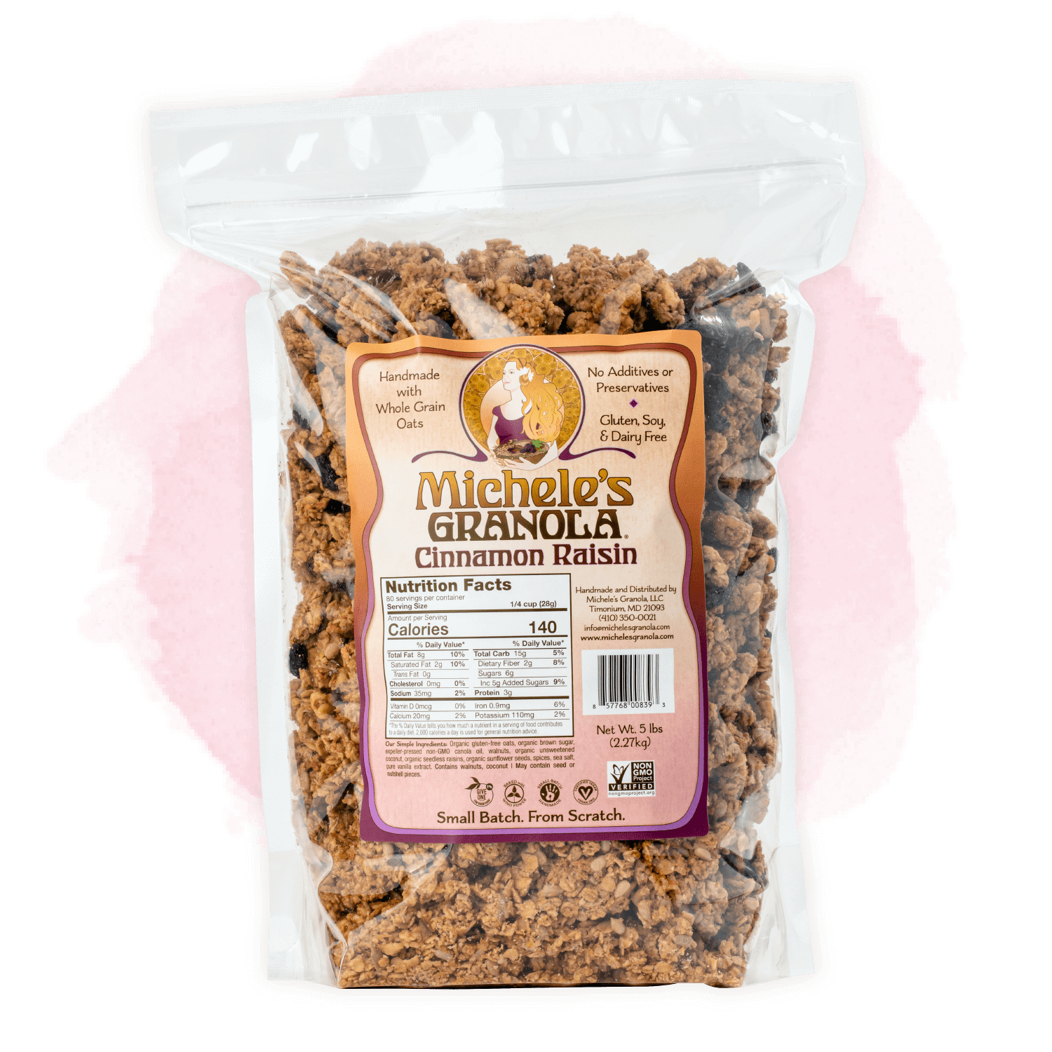 Michele's Cinnamon Raisin Granola in bulk