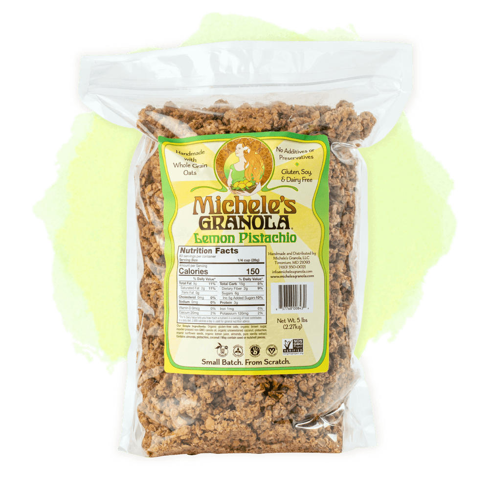 Michele's Lemon Pistachio Granola bulk bag