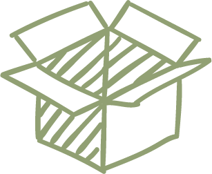 Illustration of an open box.