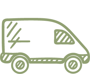 Illustration of a delivery van.